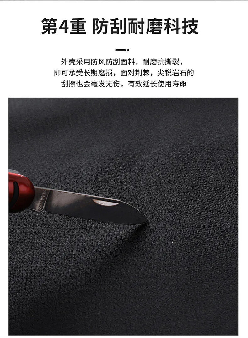 Camping Jacket Coats Men Water & Windproof Windbreaker Jacket Male Hiking Clothing Jacket Man Tops Fishing Wearing Free Shipping