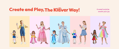 Joyfy Foil Magnet Dress-Up Kit 2-in-1 Fashion DIY Craft for Kids Paper Dolls Travel Activity Birthday Gifts with Display Box