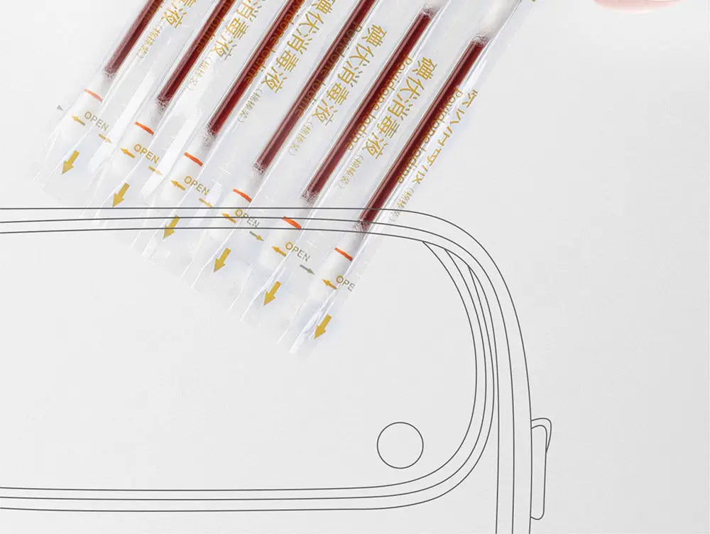 Disposable Iodophor Alcohol Disinfection Cotton Swabs for Disinfect Wounds and Clean Outdoor Survival Emergency Care Supplies