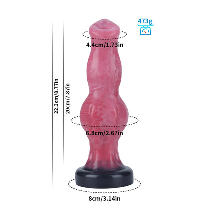 Dildo False Anal Plug Animal Dog Suspension Penis Vagina Masturbation Prostate G-Spot Stimulation Massager Anal Plug Sex Toy 18+