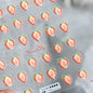 Fresh Sweet Fruits Strawberry Cherry Bowknot Love Heart Lemon 5D Nail Art Stickers Self Adhesive Decorations Nail Manicure Decal