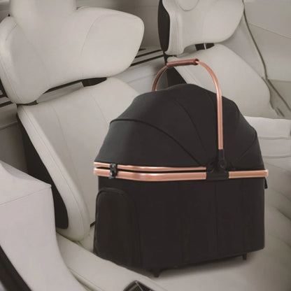 2025 New Pet Stroller Portable Pet Carrier Lightweight Foldable Dog and Cat Stroller Outdoor Travel Pet Stroller