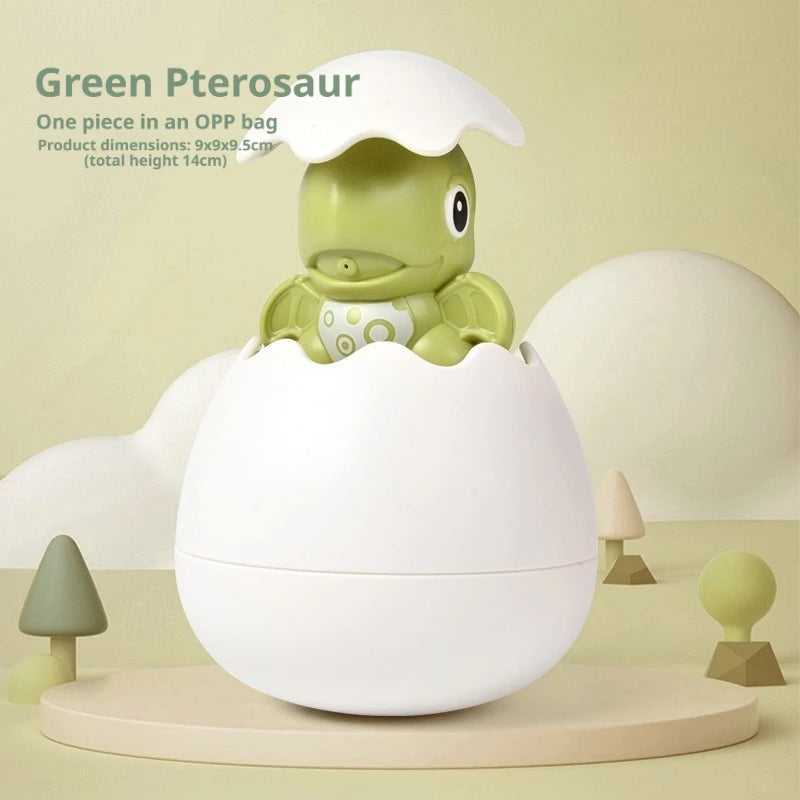 Baby Bathing Toy Kids Cute Duck Penguin Dinosaur Egg Water Spray Sprinkler Bathroom Sprinkling Shower Swimming Water Toys Gifts