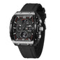 SMAEL Brand 8109 New electronic watch fashion square dual display waterproof luminous Multi-color For Men