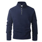 Men's Hoodies Sweatshirts Thicken Warm Fleece Tracksuit for Men Zipper Neck Pullover Men's Winter Clothing Soft Shell Men Hoodie