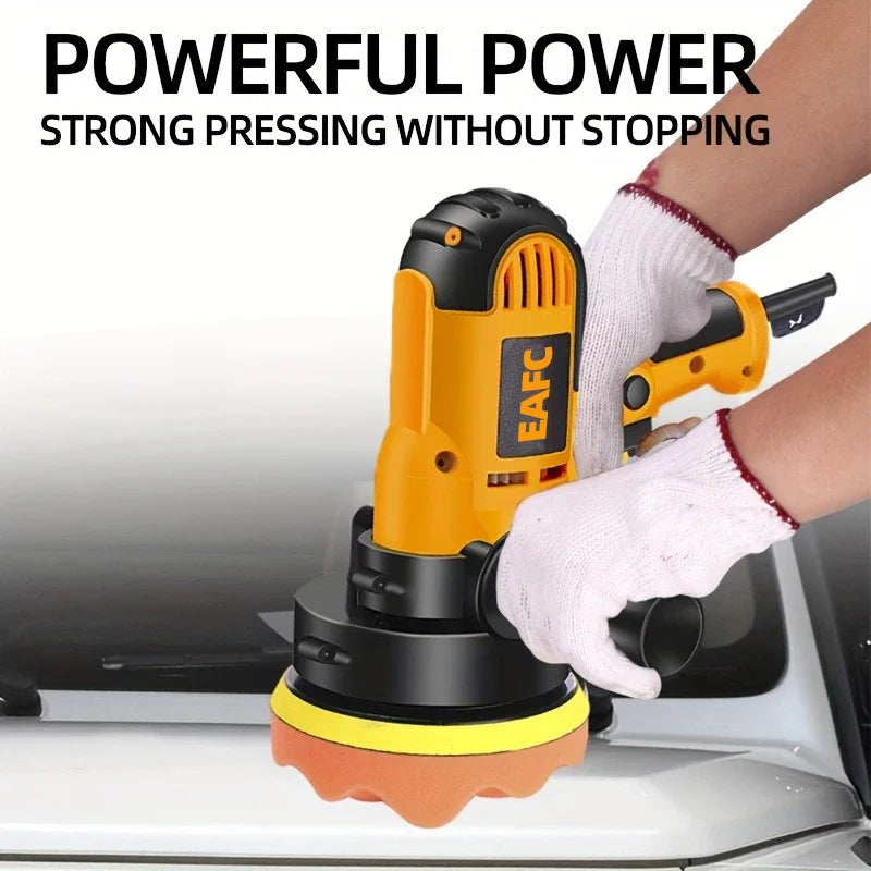 EAFC Car Polishing Machine Beauty Waxing Machine Sealing Glaze Locomotive Paint Polishing Car Polishing with Detachable Handle