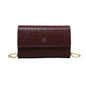 CH Women Crossbody Bag Splicing Letter Print Metal Chain Shoulder Purse PU Leather Flap Small Ladies Evening Clutch Handbag Gift