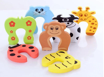2/5pcs/Set Door Stopper DoorknobWall Protection Children Door Stopper Holder Shockproof Door Crash Pad Children Finger Protecter