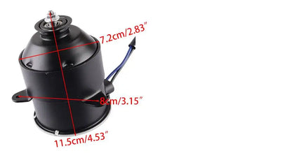 16363-50040 Right Radiator Cooling Fan Motor Fit for Lexus LS430 GS450h GS350 IS250 RC350 2001 2002 2003 2004 2005 2006