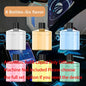 Smart Car Aroma Diffuser Rechargeable Air Freshener Auto On Off 5 Modes Starry Sky Ambient Light USB Car Purifier Humidifier