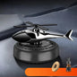 New Car Air Freshener Solar Helicopter Interior Decoration Propeller Rotating Long Lasting Fragrance Perfume Diffuser Car Decor