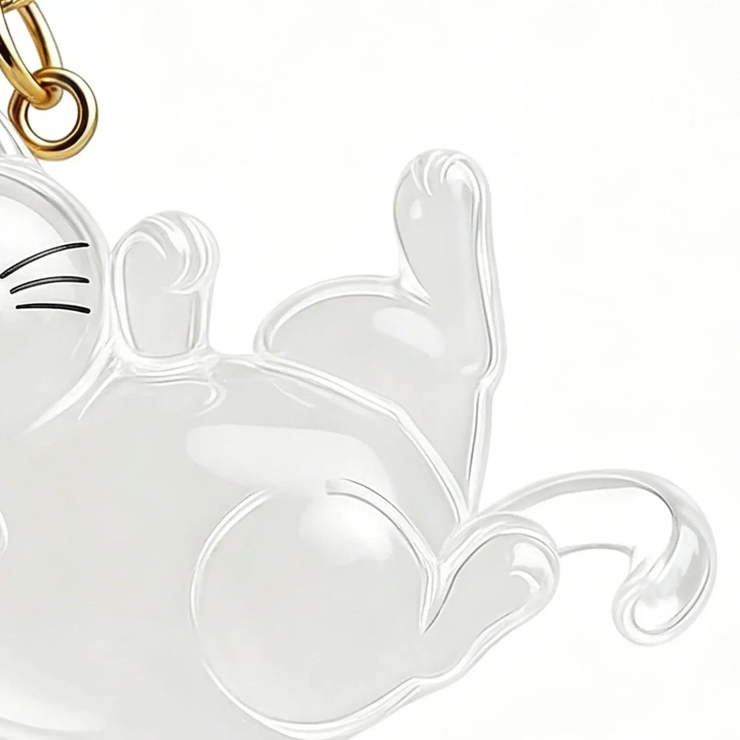 2x3x6cm Pet Hair Keychain Holder, Portable Cat Dog F ur Pendant For Bag, Keepsake Key Ring For Backpack Purse Wallet, Cute Gift