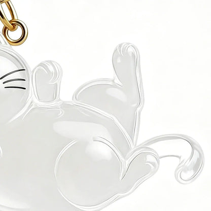 2x3x6cm Pet Hair Keychain Holder, Portable Cat Dog F ur Pendant For Bag, Keepsake Key Ring For Backpack Purse Wallet, Cute Gift