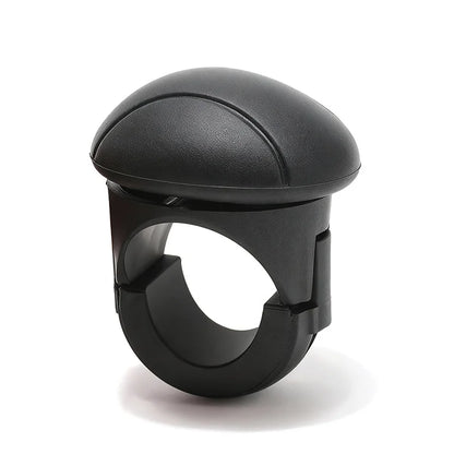 Easy-Grip Silicone Steering Wheel Knob 360° Smooth Rotation One-Hand Operation with Built-in Metal Bearing & Non-Slip Grip