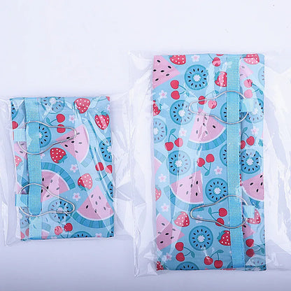 Rabbit Hay Bag 2/3 Holes Hanging Dry Grass Feeder for Guinea Pig Bunny Chinchillas Rats Small Animal Food Storage Bag