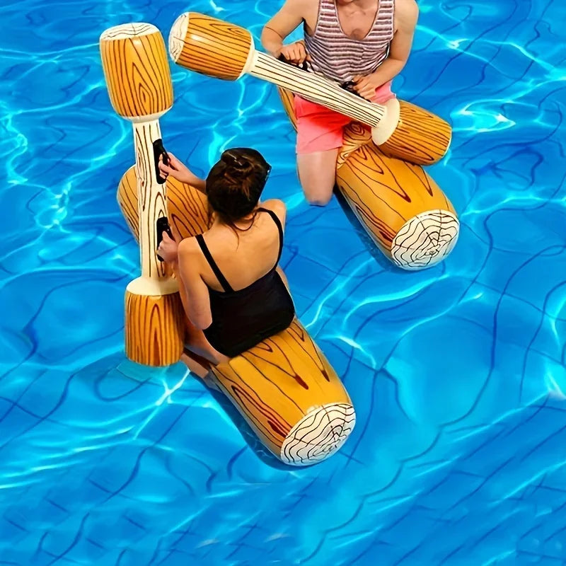 Summer Inflatable Popsicle Float Set, 2-4 Pack Large Water Pool Toy, Fun Floating Ice Lounge Chair for Beach Lake Party