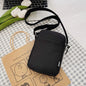 Women Fashion Mobile Phone Bag Portable Messenger Bag All-match Mini Small Crossbody Bag Hanging Neck Purse Vertical Handbag