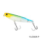 TSURINOYA FLICKER 70F Surface Fishing Lure Z Dog Floating Pencil 70mm 8.4g Chatter Artificial Hard Baits Trout Bass Pike Plug