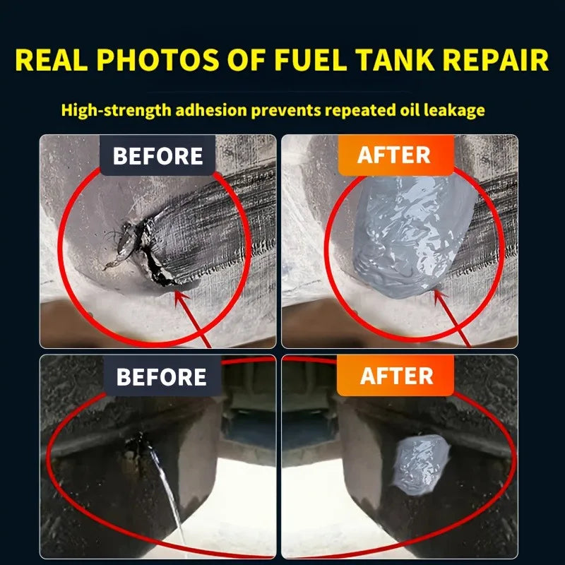 Car Fuel Tank Adhesive: High-Temp Sealant for Truck Radiators & Motorcycle Oil Leaks