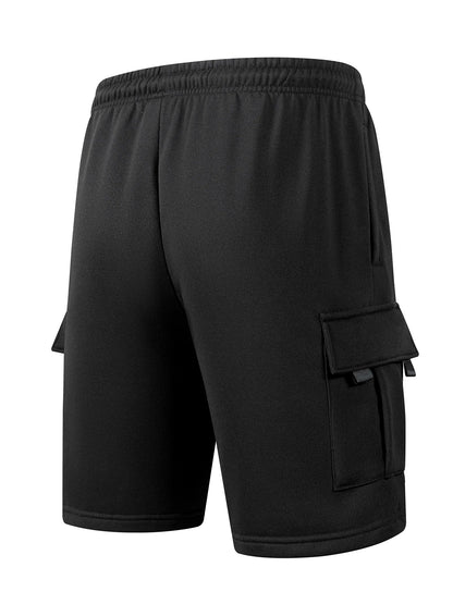 Summer Men's Sport Shorts Male Breathable Loose Multi-pockets Cargo Shorts Outdoor Jogging Fitness Casual Drawstring Mens Shorts