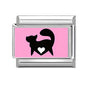 2026 Women's Funny Cat Bite Tail Elephant Dog Animals Italian Charm Link Fit 9mm Stainless Steel Module Bracelet Making Jewelrys