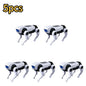 1-10PCS DIY Assembly RC Robot Dog Toy Remote Control Mechanical Robot Kit Science Teaching Model Electric Set Gift For Boys Kids