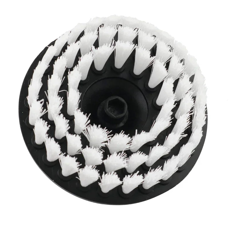 2/3.5/4/5'' Brush Attachment Set Power Scrubber Brush Car Polisher Bathroom Cleaning Kit with Extender Kitchen Cleaning Tools