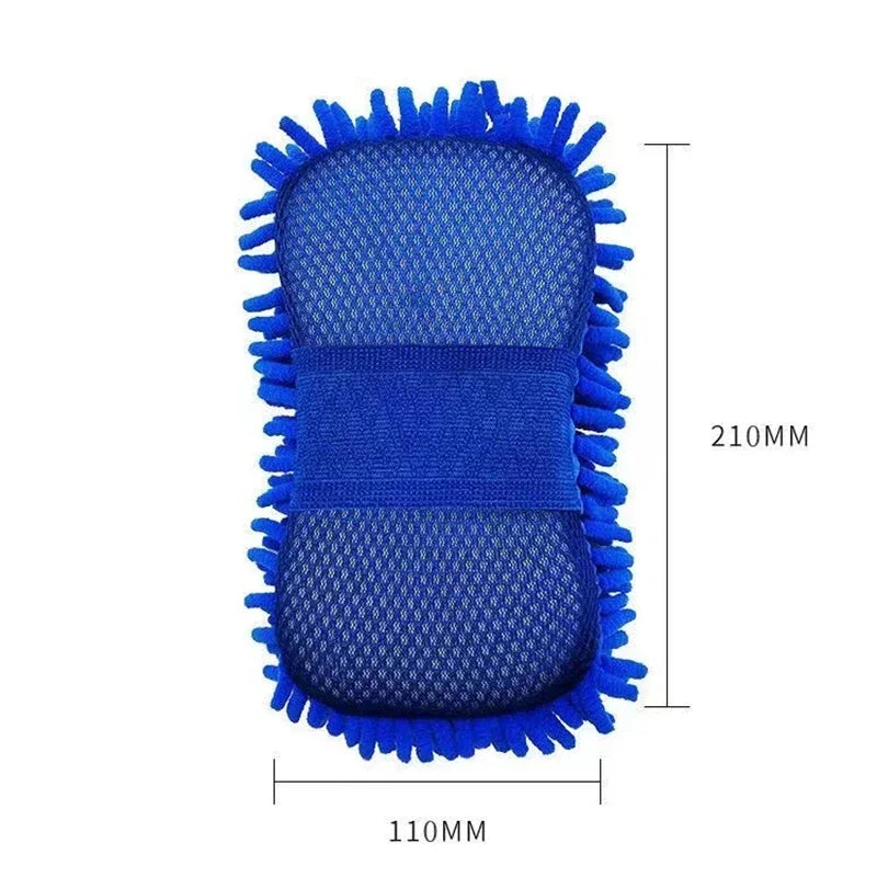 Car Washing Kit Detailing Cleaning Brush Sponge Wash Towel Cloth Tire Wheel Cleaning Brush Car Care Interior Exterior Clean Tool