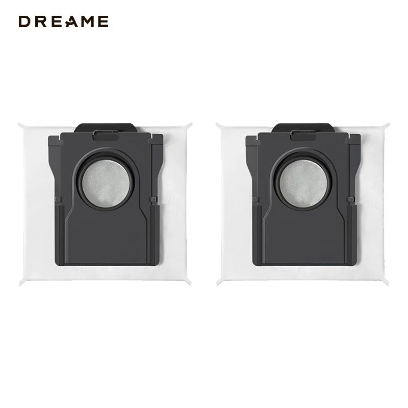 Original Dreame X50 Ultra Robot Vacuum Accessories Set – 1 Dual Roller Brush, 2 Side Brush, 2 Filter, 6 Mop Pad, 2 Dust bag
