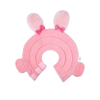 Soft Kitty Recovery Collar Sponge Flannel Cat Cosplay Elizabethan Collar Anti-licking Cute Dog Protective Neck Cone Stop Licking