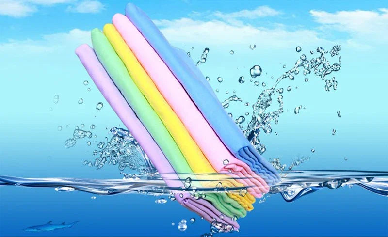Car Towel Pva Wash Premium Quick-Dry Towel Ultra Absorbent Scratch-Free Reusable For Auto Maintenance Soft Cloth color random