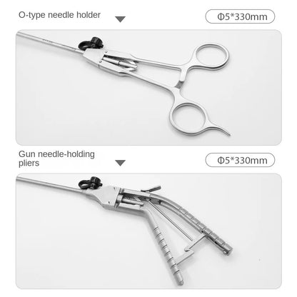 Laparoscopic  Needle Holder  Laparoscopic Training Instruments Reusable Needle Holder Forceps Teaching Simulation Tools