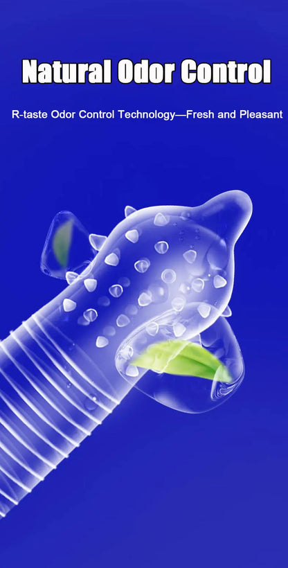 Ultra Thin Condoms Sex Toys for Men Nature Rubber Latex Condom Hyaluronic Acid Lubricant Vagina Moist Sex Shops Adult Product