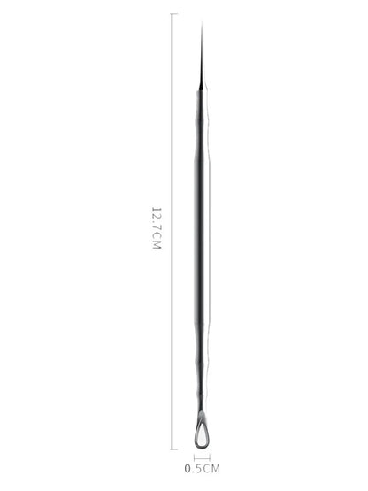 New 1pcs German Ultra-fine Cell Pimples Blackhead Whitehead Clip Beauty Salon Special Remove Acne Fat Particles Needle Tool