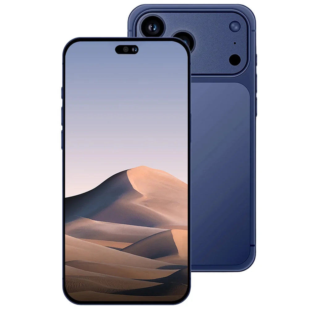 New Smartphone 5G Ai For 17 Pro Max 7.3HD 22G+2TB Mobile Phones Android Dual Sim 7800mAh Unlocked Cell Phone Global Version