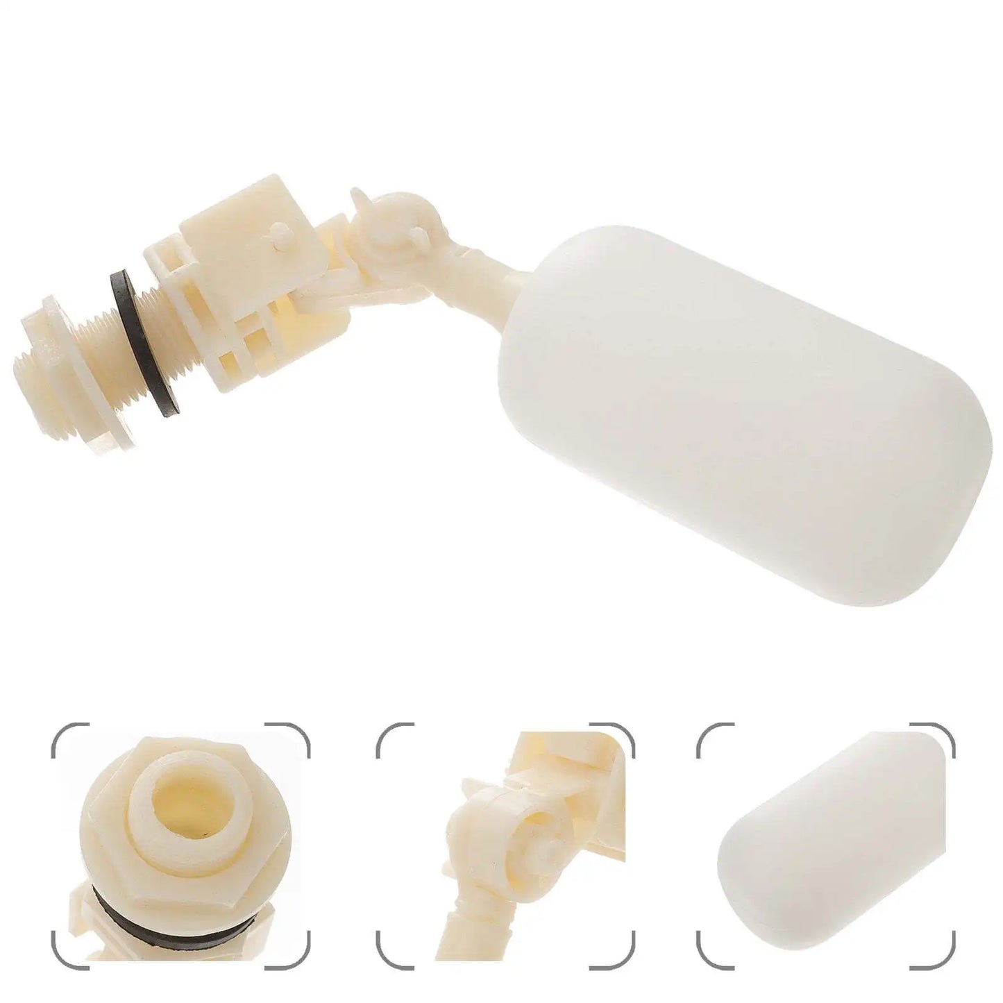 Farm Cattle Sheep Dog 1/2" Automatic Waterer Bowl Float Valve Plastic Fish Tank Aquarium Water Humidifier Valve Livestock Tool