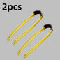 2pcs Slingshot Card Bead Rubber Band Slingshot Replaces Elastic Rubber Band, Round Rubber Band and Slingshot Accessories