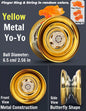 Professional Aluminum Metal Yoyo Ball for Children Beginners - Competitive Yoyoball with Accessories Suitable for Adults And Kid