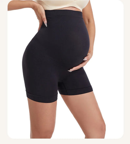 High Waist Seamless Maternity Pants Pregnant Women Comfortable Safety Panties Knickers Ladies Pregnancy Short Leggings Underwear