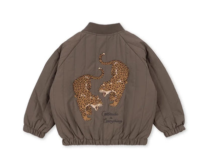 2025 KS Brand Winter Baby Boys Lambswool Jackets Vest Kids Clothes Girls Cherry Jackets Outerwear Coats Flight Suit Jackets 1-9Y