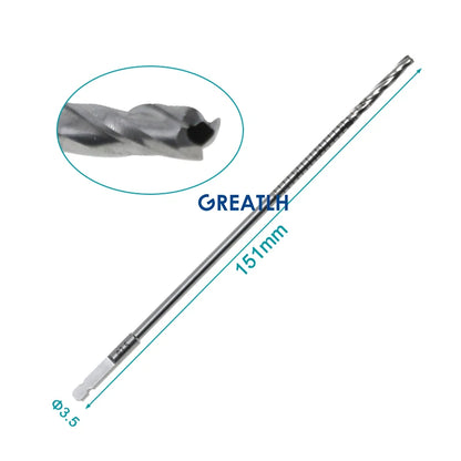 Orthopedic Surgery AO Quick Fit Drill Bits Veterinary Pets Surgical Instruments Medical Supplies and Equipment Stainless Steel
