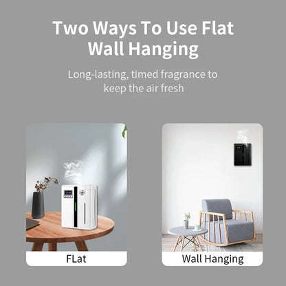 Coverage 300m³ Room Fragrance Diffuser Air Freshener Bluetooth Oil Diffuser For Essential Oil Electric Smell For Home Perfume