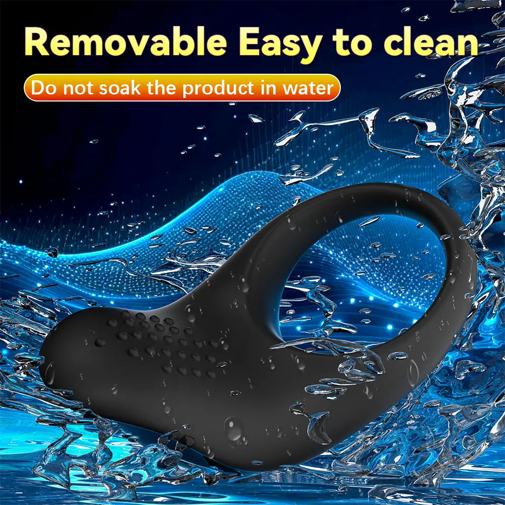 APP Control Vibrator Cock Ring for Men Delay Ejaculation Penis Ring Sex Toys Lock Penisring Cockring Adult Male Sex Supplies 18+