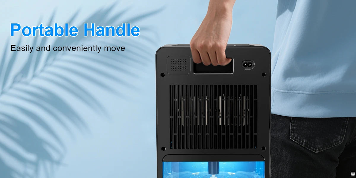 LOEFME 3L Air Purifier Dehumidifier for Home Office RV Mold Moisture Removal Portable Energy Efficient Rapid Air Drying Cloths