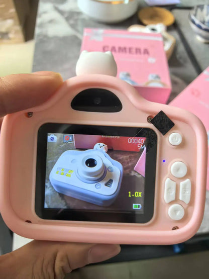 Super Cute Children Camera 1080P HD Toddler Digital Video Camera 2.0-inch Kids Camera with Silicone Cases Toys for  Christmas