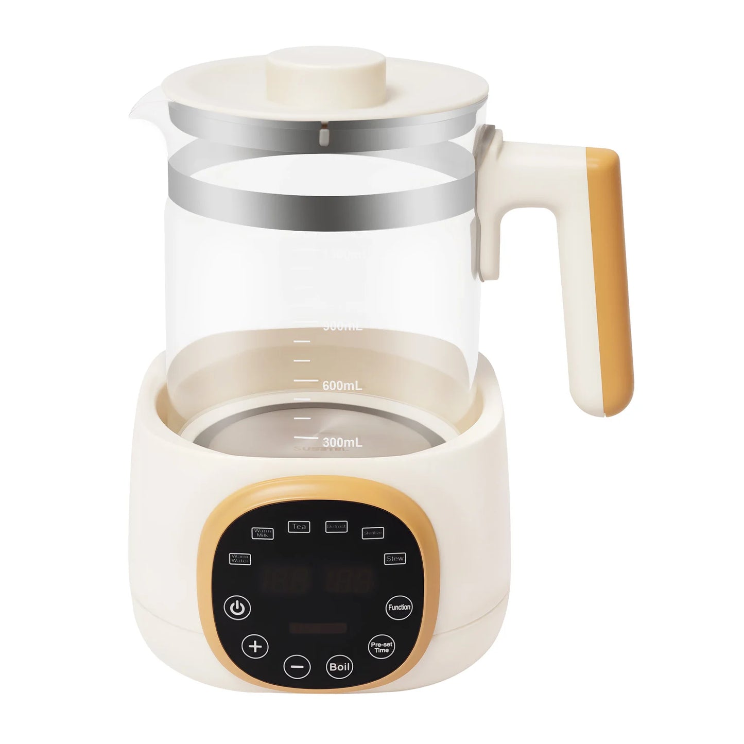 1.3L Baby Bottle Warmer 72H Constant Temperature & 5Min Memory Fast Heating & 45dB Quiet for Milk Formula & Food