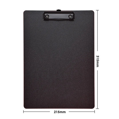 A4 File Folder Clipboard Writing Pad Memo Clip Board Clips Test Paper Storage Organizer School Supplies Office Stationary