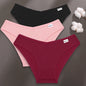 FINETOO 3PCS/Set M-XXL Women Sexy Cotton Panties Underwear Female Underpants Woman Briefs Cotton Pantys Girl Intimates Lingerie