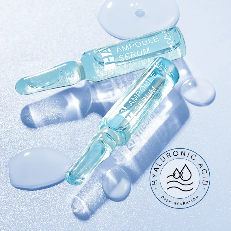 Hyaluronic Acid Ampoule Essence Ampoule, Hyloranic Acid Essence Moisturizing Essence Ampoule Set (2ml x7Pieces)