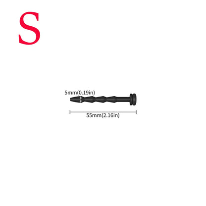 Male Long Urethral Plug Multi Purpose Urethral Tube Silicone Stepwise Horse Eye Urethral Rod Urethral Stimulate Expander Sex Toy